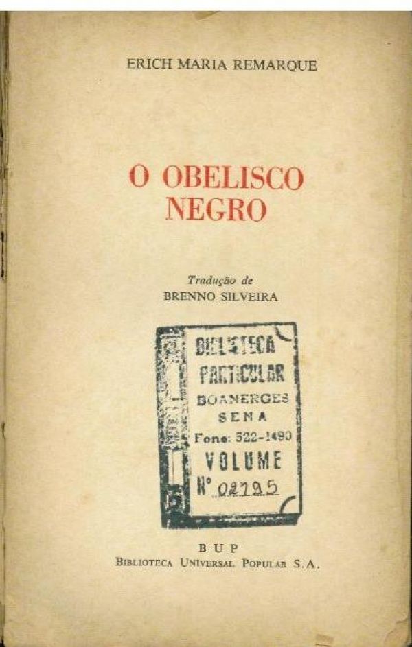 Obelisco Negro, O